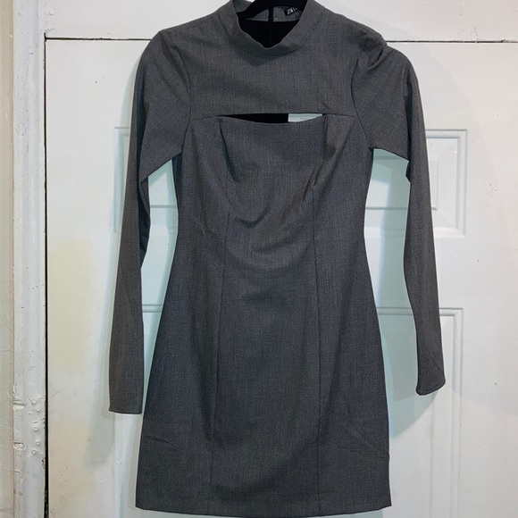 Cutout Houndstooth Dress (NWT) - Picture 3 of 4